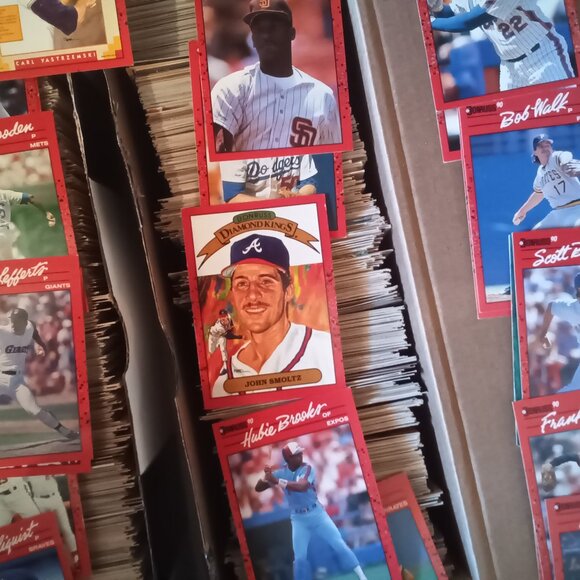 Basketball, baseball, and football cards. My childhood collection. 3 full boxes. - Picture 5 of 6